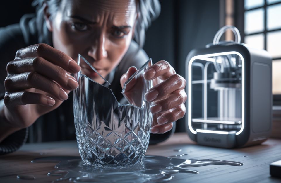 broken glass i forget to use superglue the day you will 3d print a replacement for broken glass