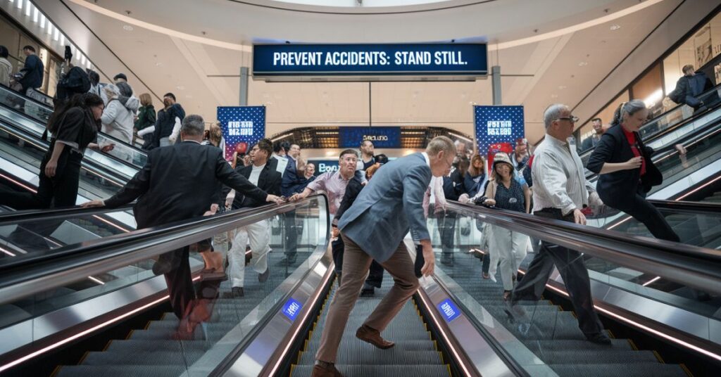 Why You Shouldn’t Walk on Escalators: A Tale of Safety and Common Sense 3 The Escalators Domino Effect - How One Person's Actions Can Affect Others