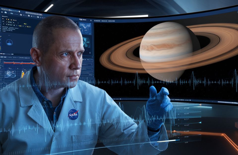 The Sounds of Space as NASA’s Cassini Dives by Saturn