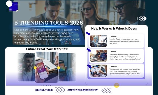 5 Trending Tools 2026 - Future-Proof Your Workflow