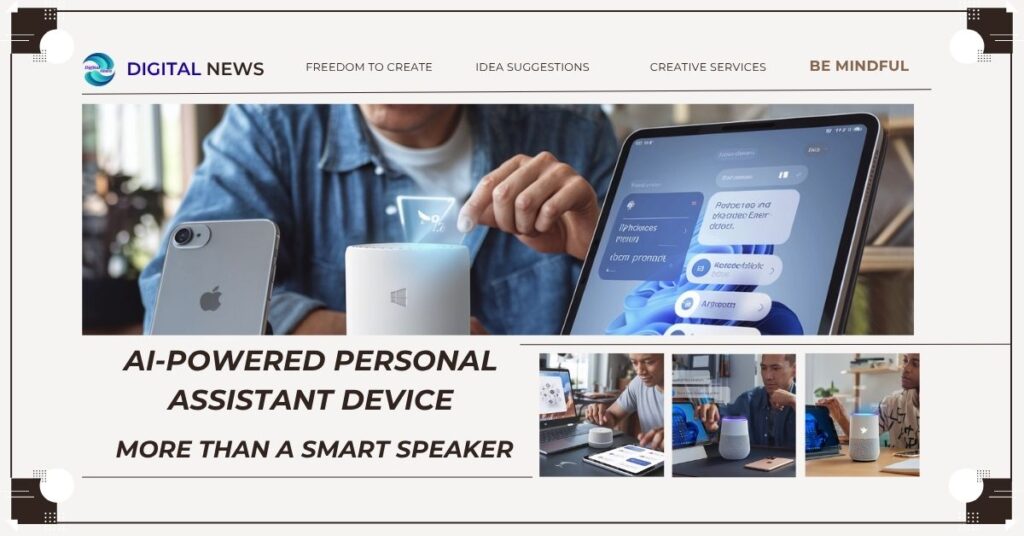 AI-Powered Personal Assistant Device – More than a smart speaker