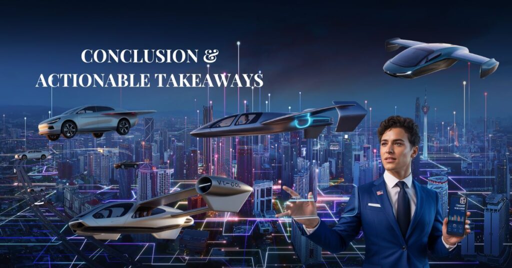 Flying Cars - Conclusion & Actionable Takeaways