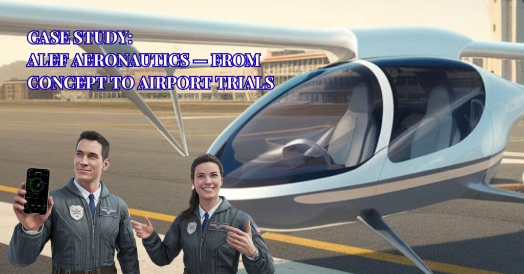 Flying Cars Take Flight - Case Study - Alef Aeronautics — From Concept to Airport Trials