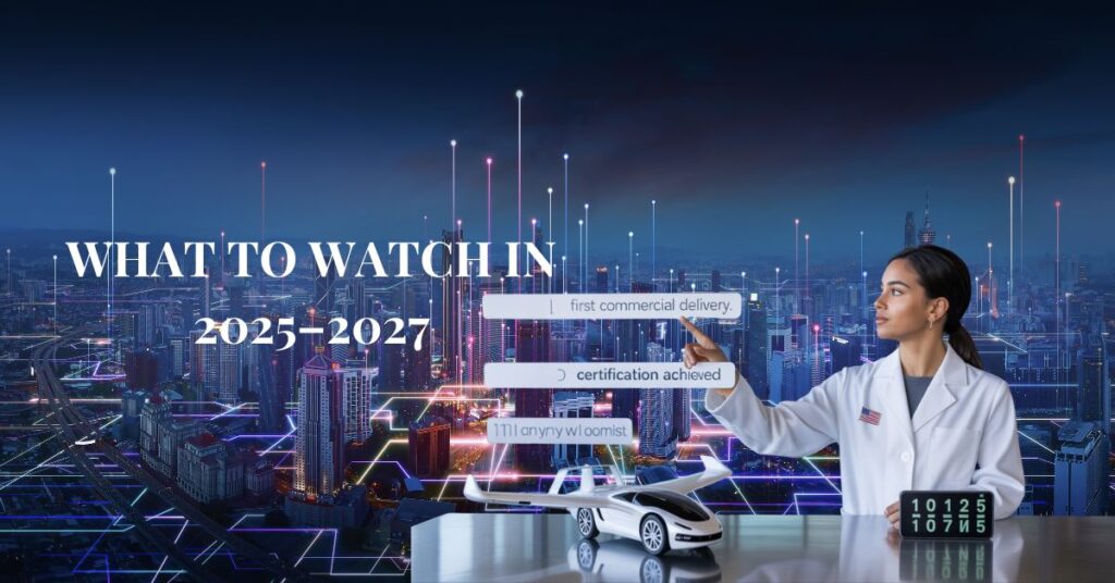 Flying Cars in Future - What to Watch in 2025–2027
