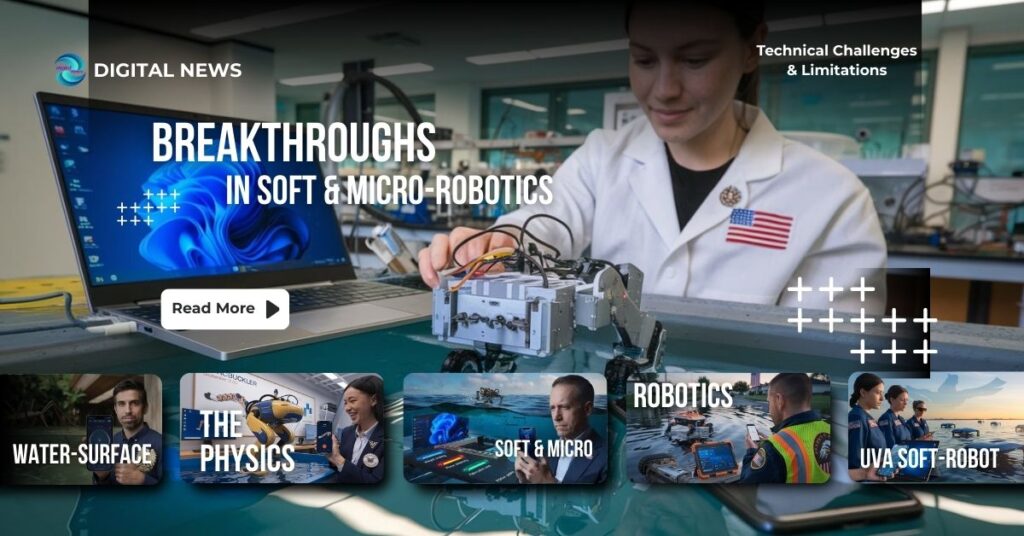 Walk-on-Water Technology Trends USA in Coming year 2026 4 Recent Breakthroughs in Soft & Micro-Robotics