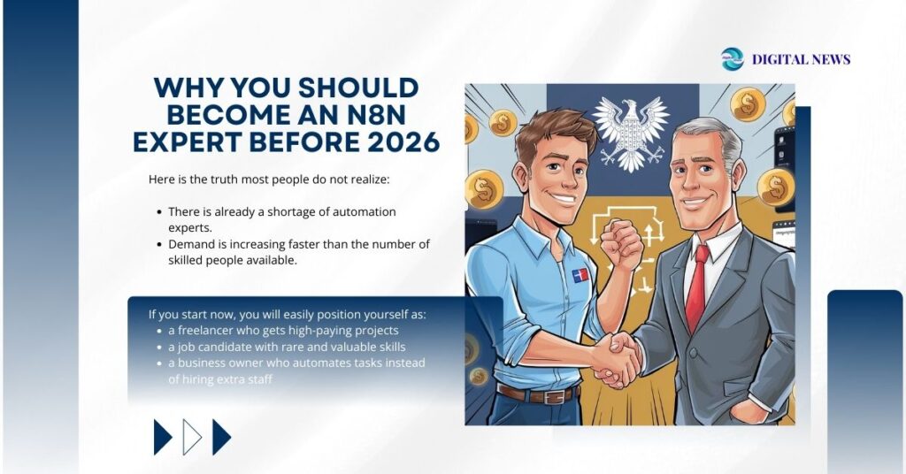n8n Expert Before 2026 — Ultimate Beginner-Friendly Study Guide 4 Why You Should Become an n8n Expert Before 2026