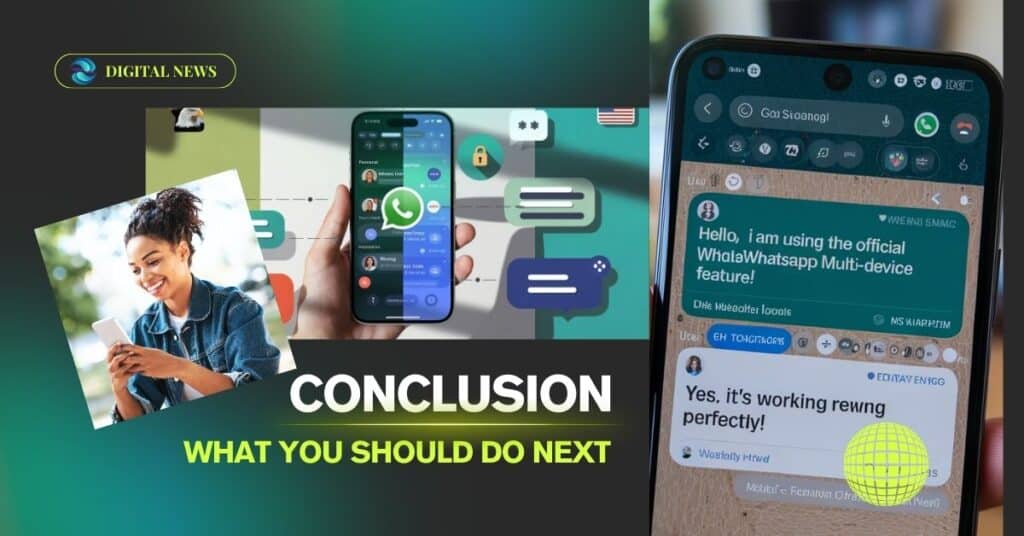 Conclusion on WhatsApp & What You Should Do Next