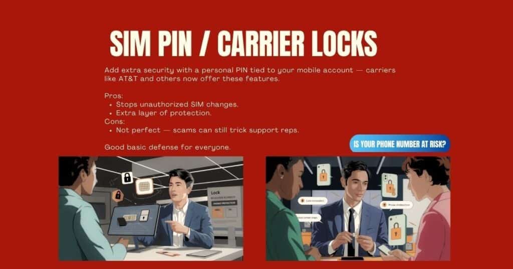 SIM PIN or Carrier Locks