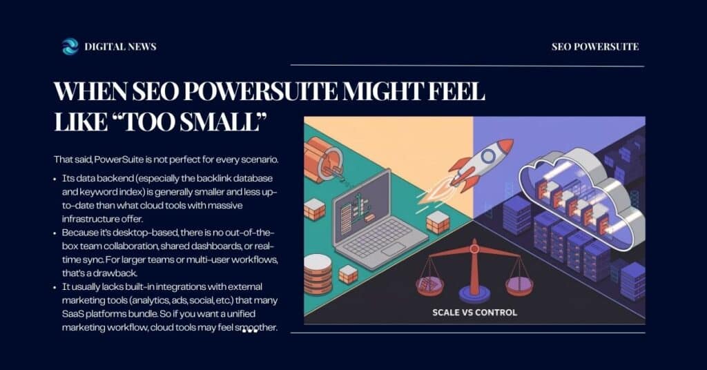 When Seo PowerSuite Might Feel Like “Too Small”