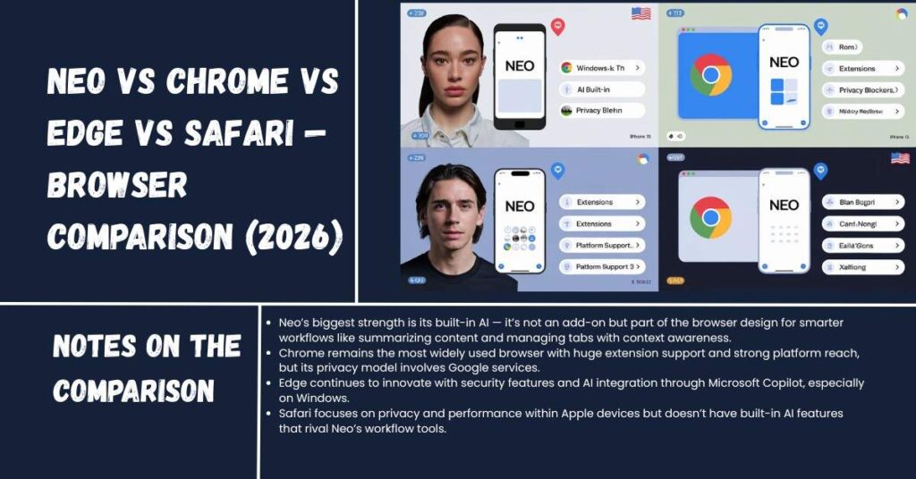 Browser Comparison Infographic
