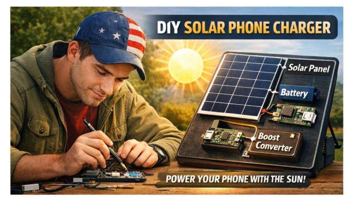 Build Your Own Solar-Powered Phone Charger - The Complete DIY Guide