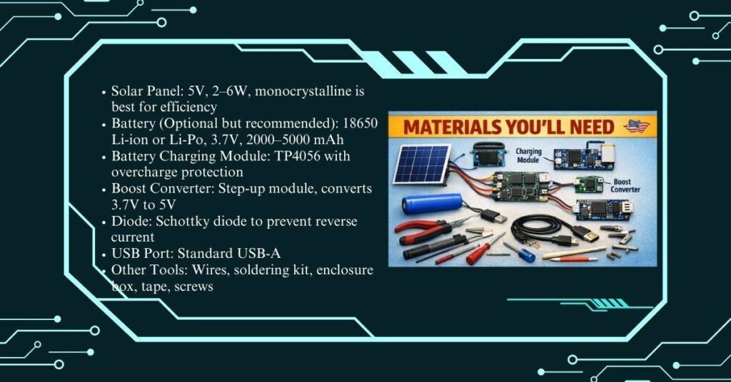 Materials You’ll Need