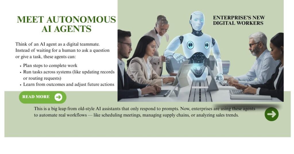 Meet Autonomous AI Agents — Enterprise’s New Digital Workers