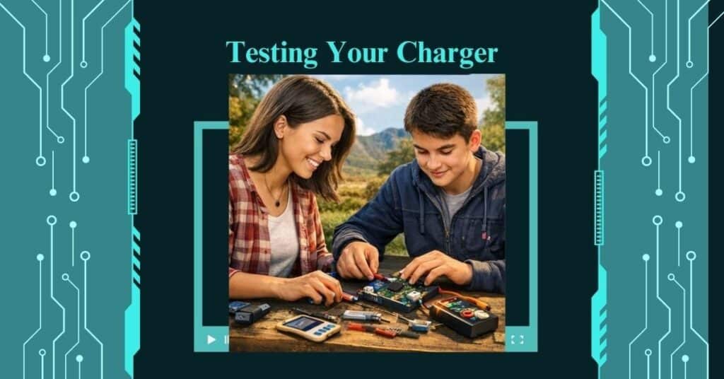 Testing Your Solar-Powered Phone Charger