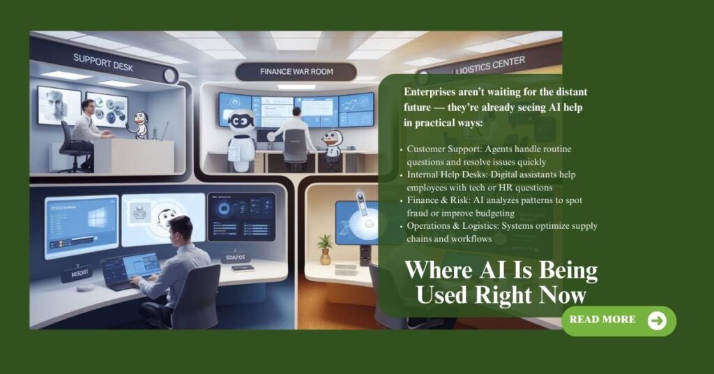 Where AI Is Being Used Right Now