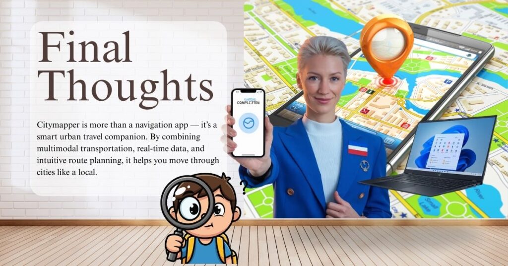 Citymapper App - Final Thoughts